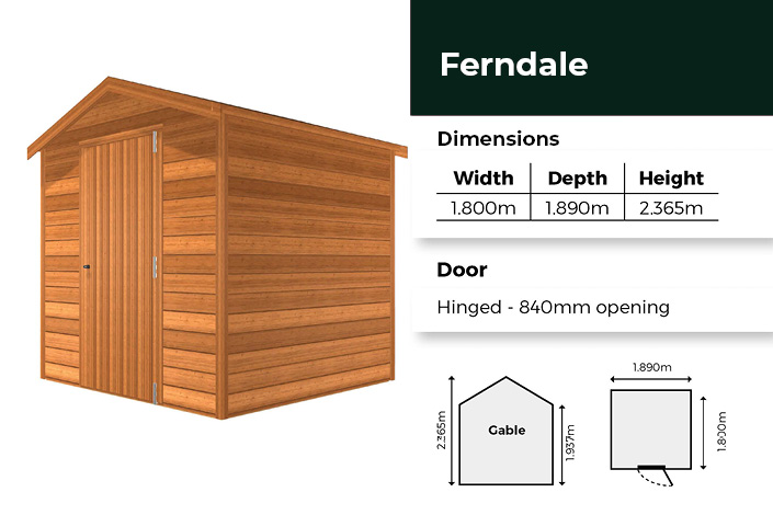 Ferndale Cedar Shed