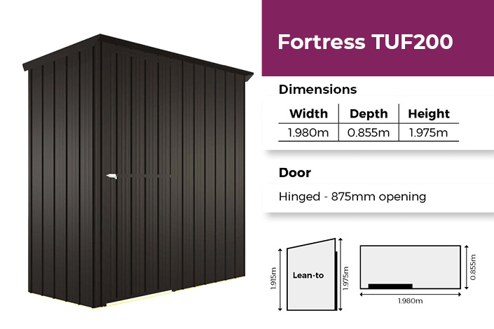 Fortress TUF200 Shed