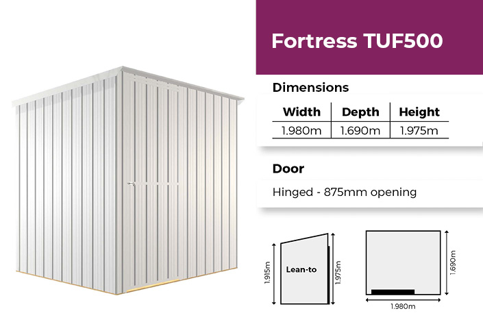 Fortress TUF500 Shed