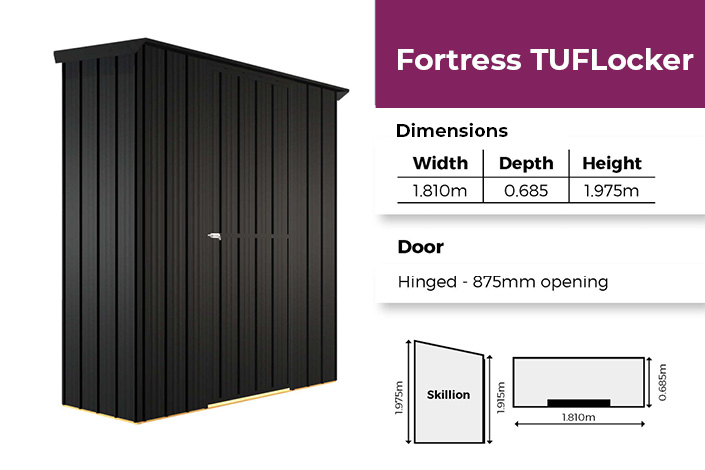 Fortress TUFLocker Shed
