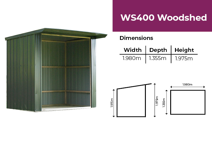 Fortress WS400 Woodshed