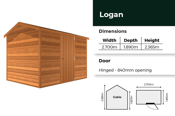 Logan Cedar Shed