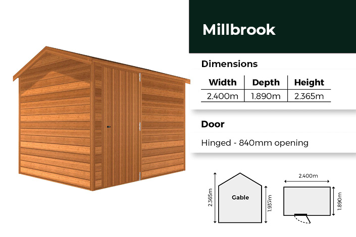 Millbrook Cedar Shed