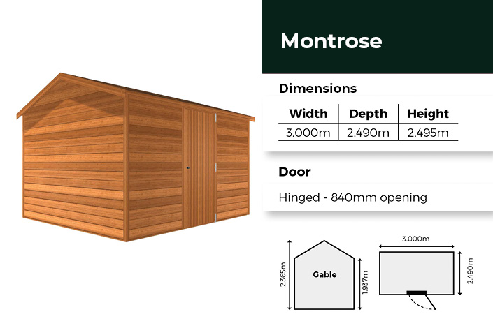 Montrose Cedar Shed