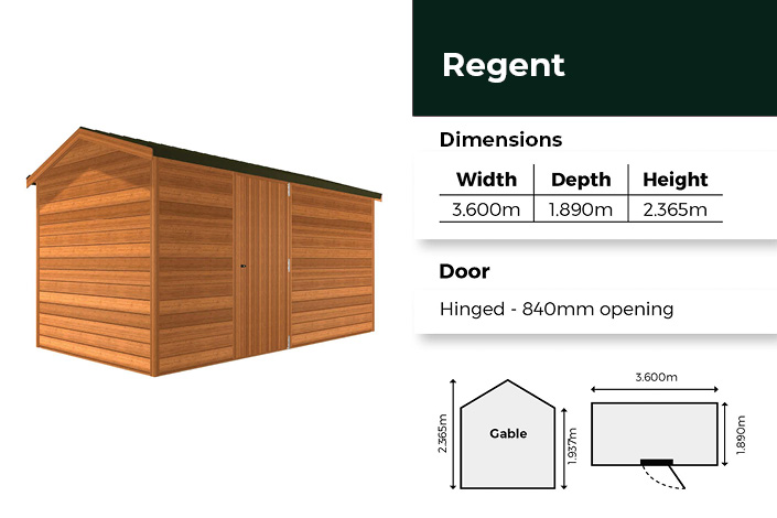 Regent Cedar Shed